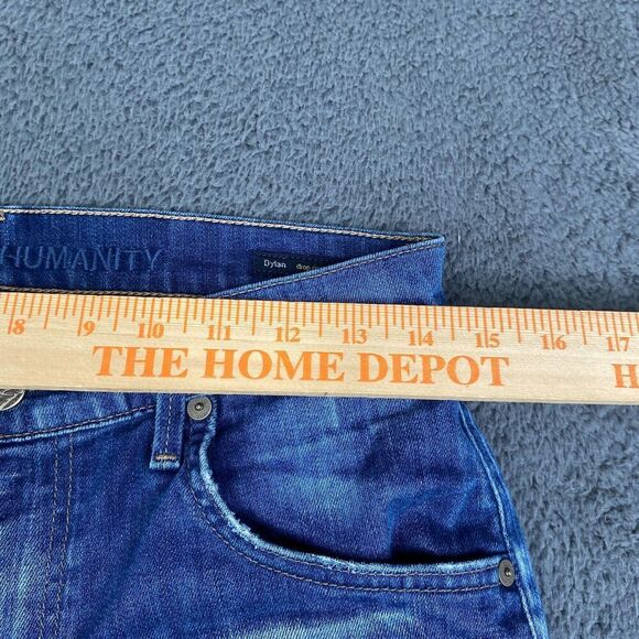 Citizens of Humanity Jeans Women’s 25 Dylan Drop Rise Cropped Straight Leg Blue - Picture 4 of 13